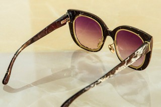 Modello montatura da sole Budri Eyewear