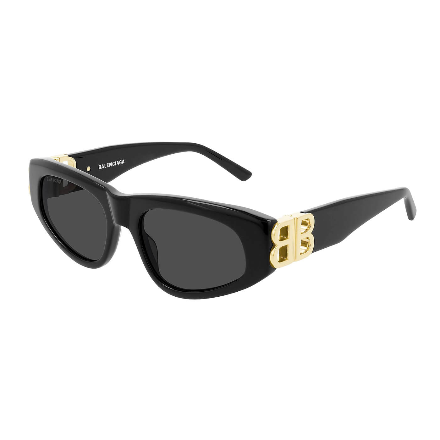 Balenciaga - BB0095S Col. 001 black gold grey